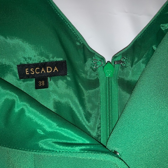 Escada Sheath Dress 3/4 Sleeve - Picture 7 of 8